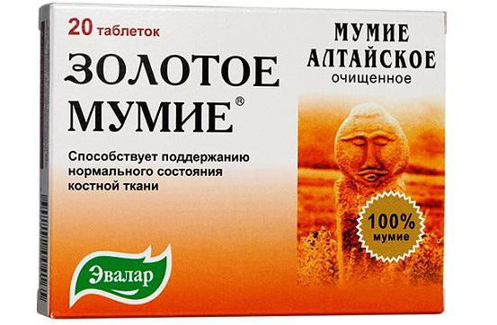 Tablete mumija - upute za uporabu - Pramenovi