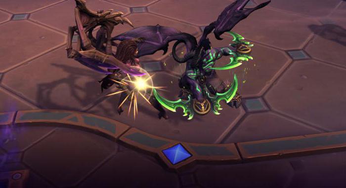 بطل من أبطال العاصفة Illidan توجه إلى Illidan في السواخن