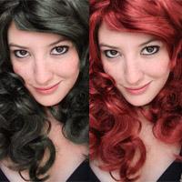 كيفية تغيير لون الشعر في برنامج فوتوشوب من الظلام الى النور