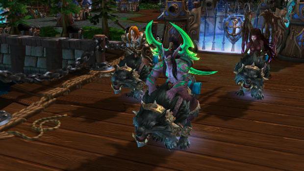 بطل من أبطال العاصفة Illidan توجه إلى Illidan في السواخن