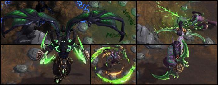 بطل من أبطال العاصفة Illidan توجه إلى Illidan في السواخن
